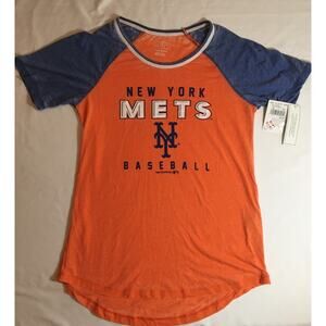 Genuine Merchandise New York Mets T-Shirt Girls XL (14/16) Logo MLB